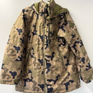 Women's Camouflage Ski Jacket